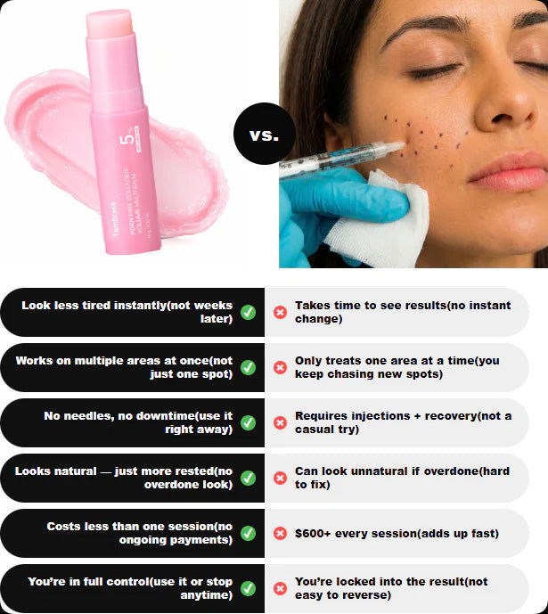 🔥LAST DAY 60% OFF Tomlisse Korean Pink Collagen Volume Multi Balm